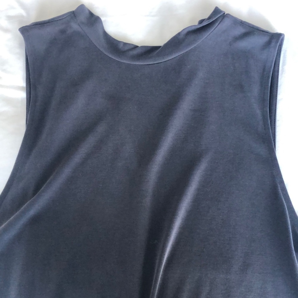 Gray tank top